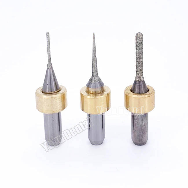 CAD CAM Glass Ceramic Dental Milling Burs for Imes Icore