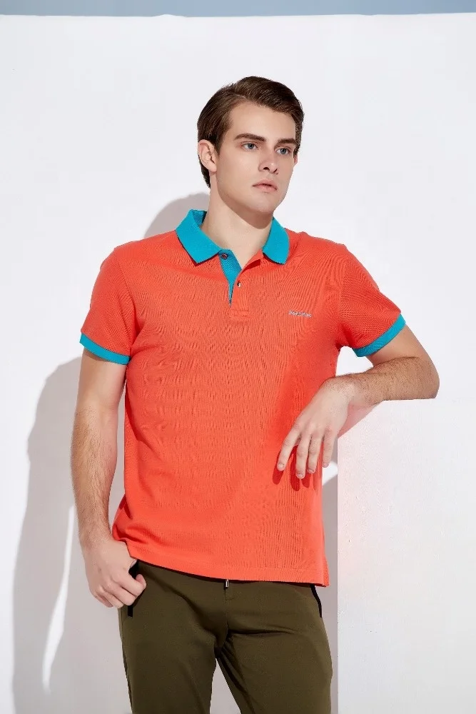 
OEM Factory Supply Blank Polo T Shirt Wholesale 100% Combed Pima Cotton Polo T Shirts 