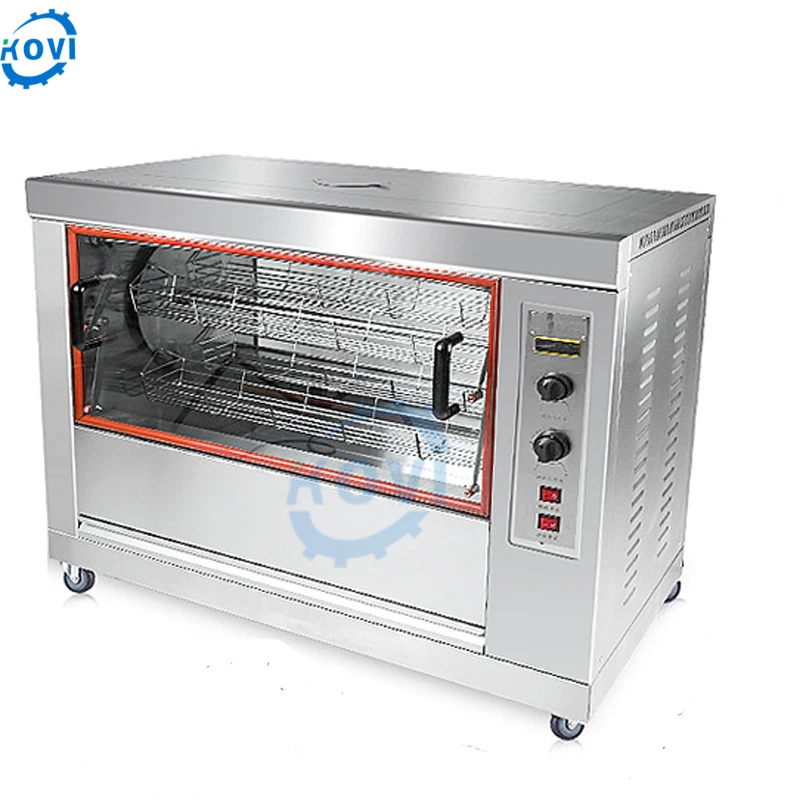 Высококачественная вращающаяся машина для приготовления курицы из нержавеющей стали