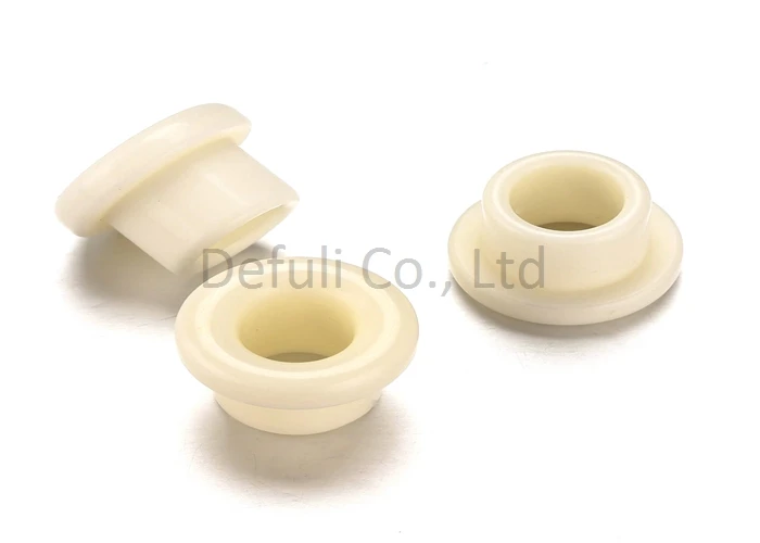 Various popular design of 99% Alumina Ceramic Ring for coil winding machine , Ceramic Thread Guides with high polishing