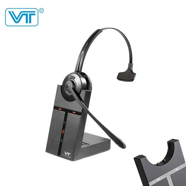 
DECT cheap wireless headset for AASTRA Alcatel Panasonic Grandstream 