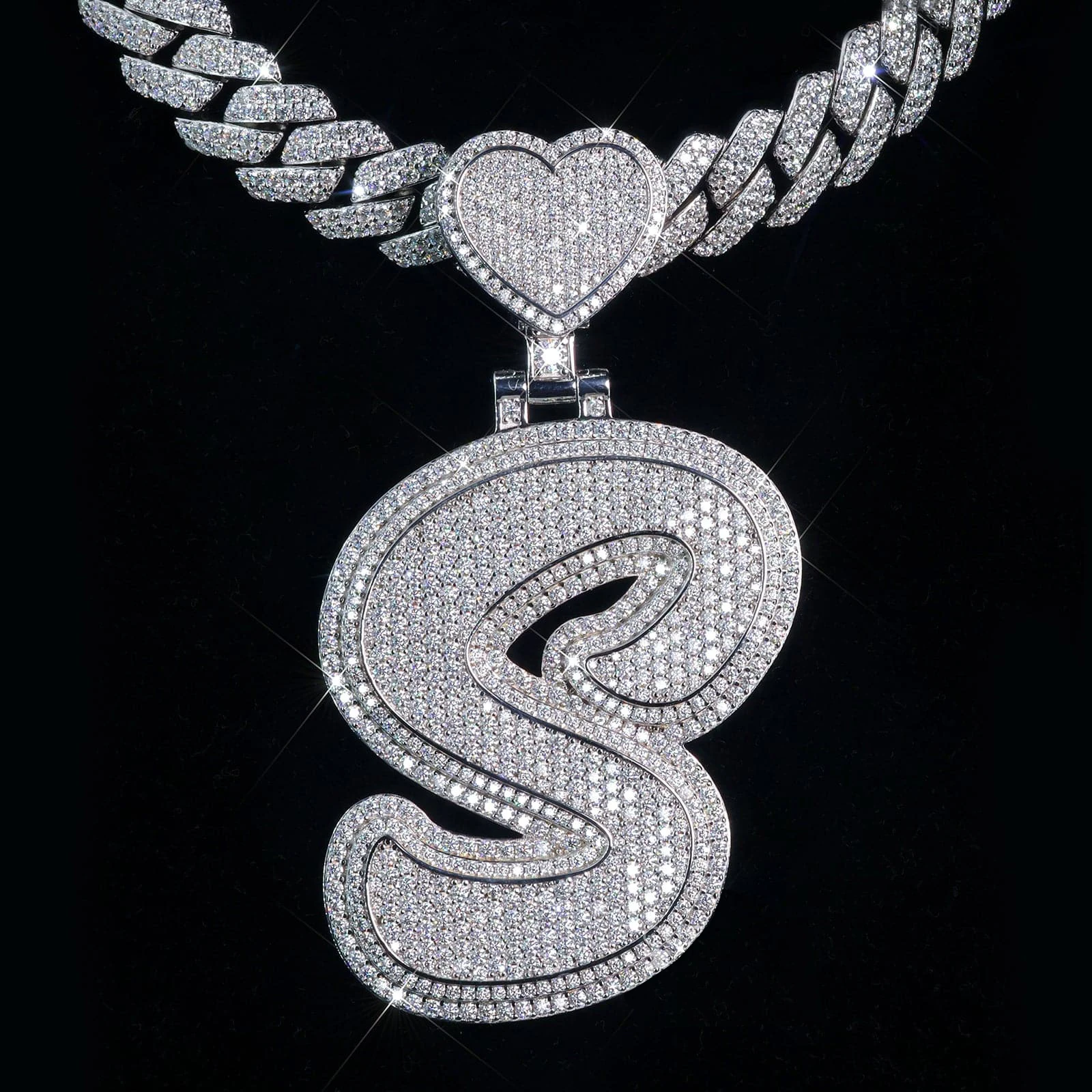 Iced Out Moissanite Jesus Pendant Men Jewelry Passes Tester 14k 18k Solid Gold Letter Name Hop Custom Vvs Moissanite Pendant