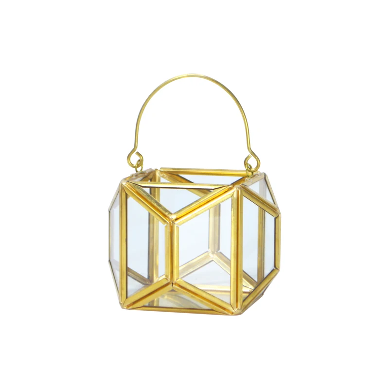 brass bulk glass candlestick holders gold wedding vases metal decorative