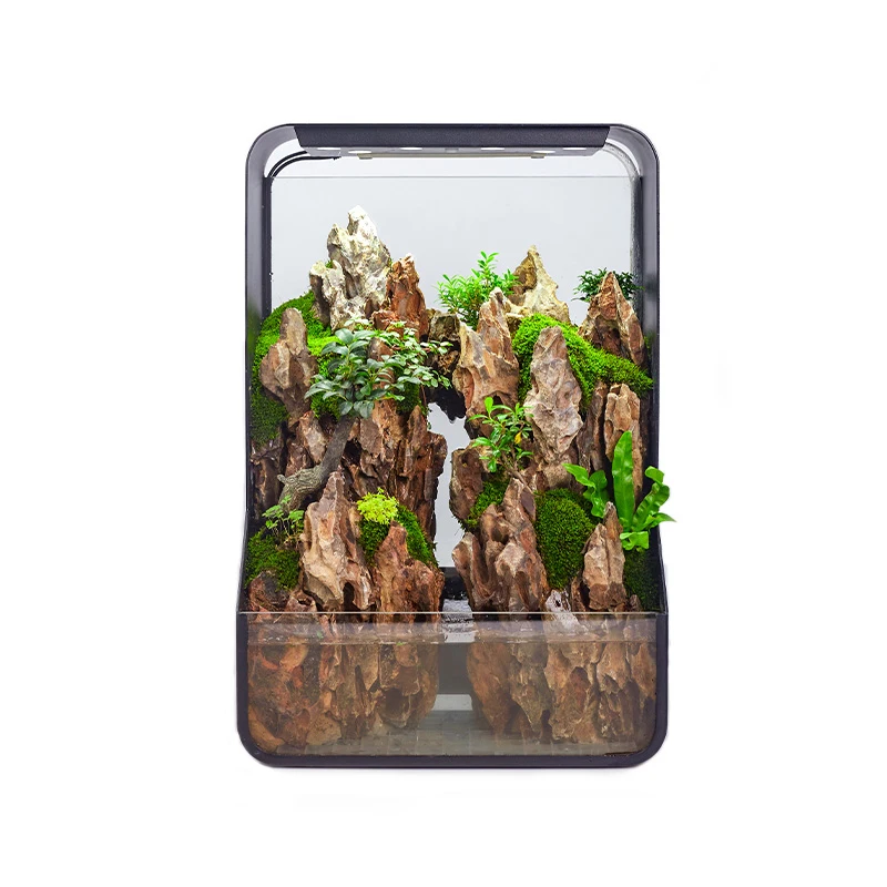 Relaxlines Intelligent water and land tank Rainforest Ecological fish tank
