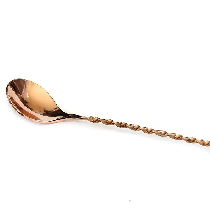 Spiral Pattern Bar Tools Bartender Bar Cocktail stainless steel Mixing Spoon Stirrers