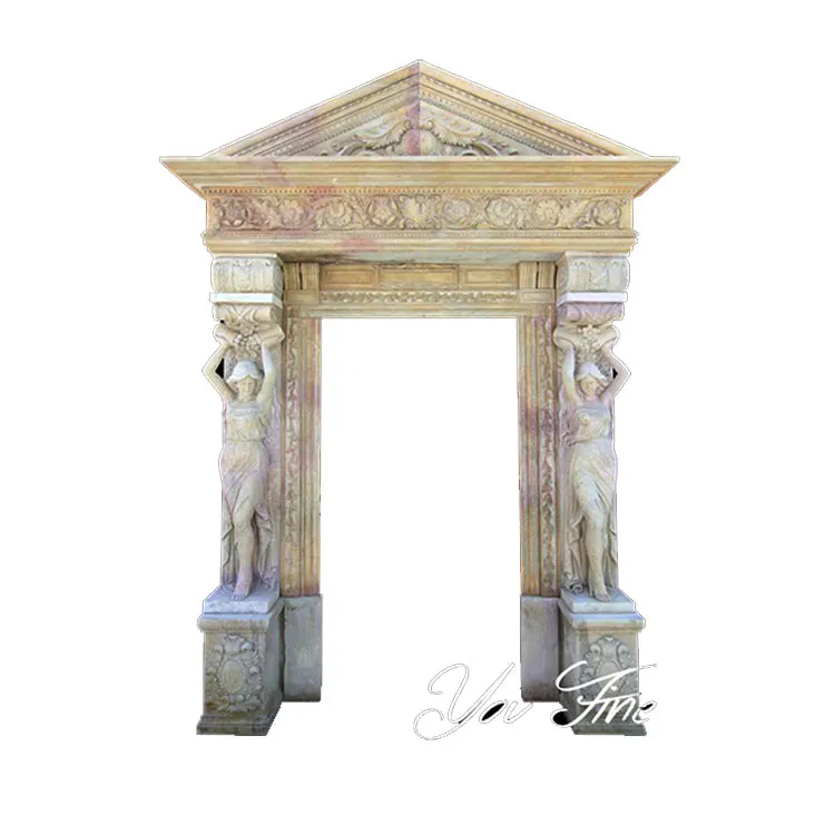 Decorative Marble Entry Door Frame (60656546554)
