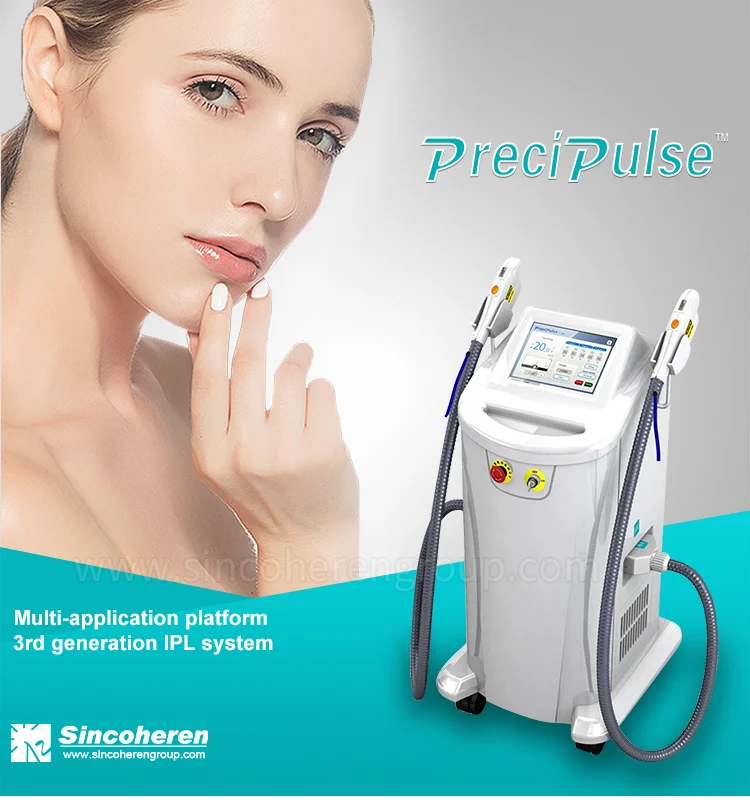 Sincoheren Ipl Skin Rejuvenation Machine Cosmetic Instrument For Salon Clinic Business Rf Beauty Equipment