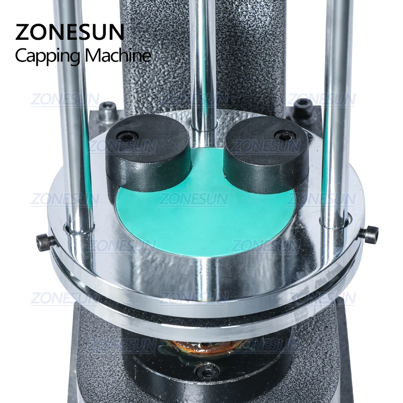 ZONESUN ZS-XG50D полуавтоматическая машина для обжима бутылок вина с металлическим замком и алюминиевой