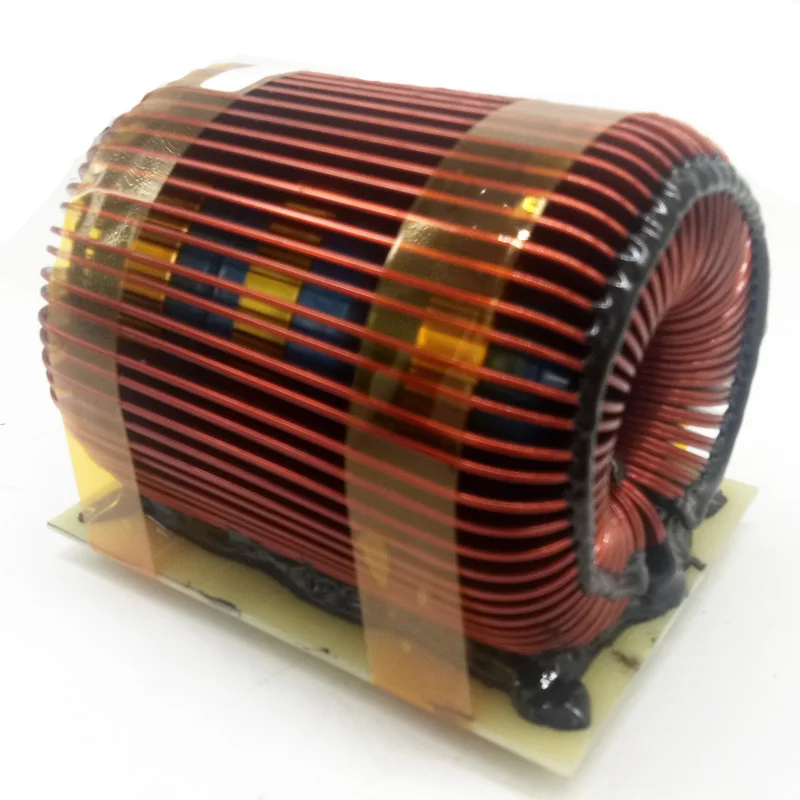 Industrial Power Inductor Toroidal Low Temperature Rise Flat Wire Inductor