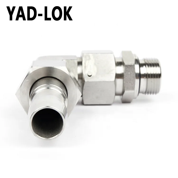 YAD-LOK Sanitary Stainless Steel Reducing Union Elbow On Sale