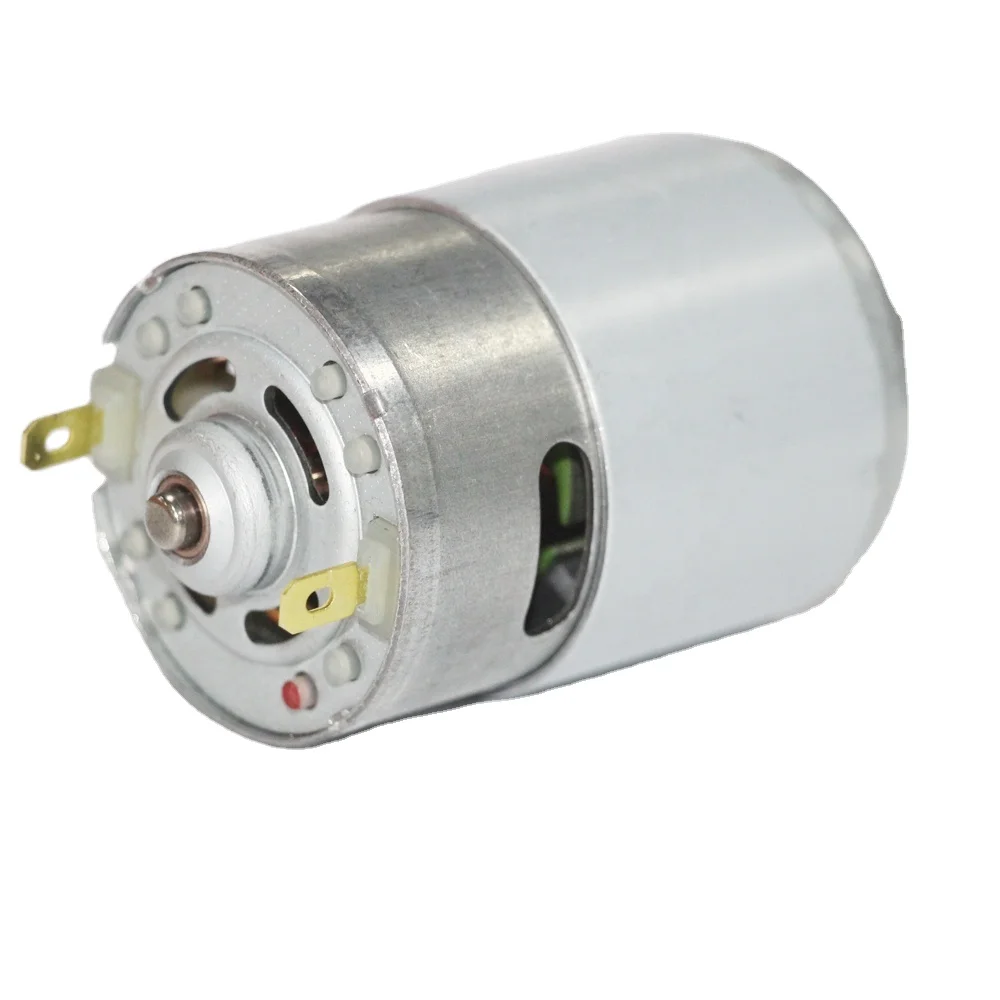 Diameter 38mm high speed 12/24v brushed dc motor for air pump rc rs 540 moteur