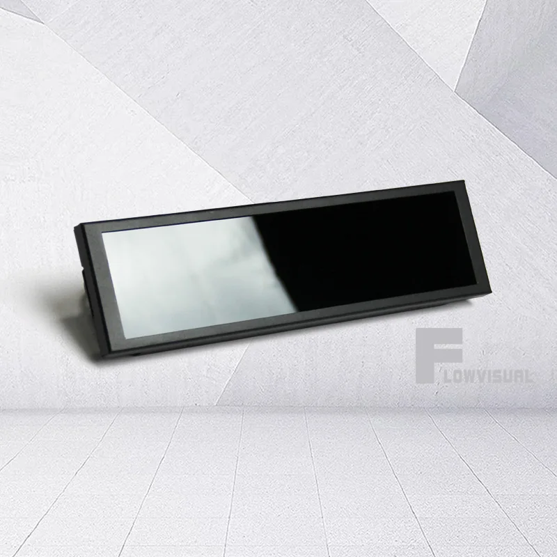 Long Bar lcd shelf advertising screen media