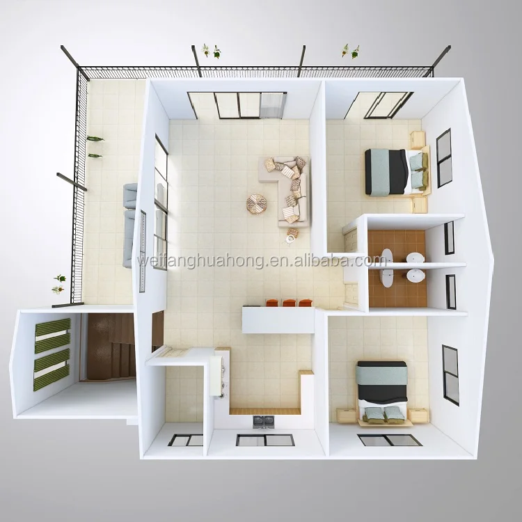  Недорогой сборный Садовый дом экономичный мобильный деревянный