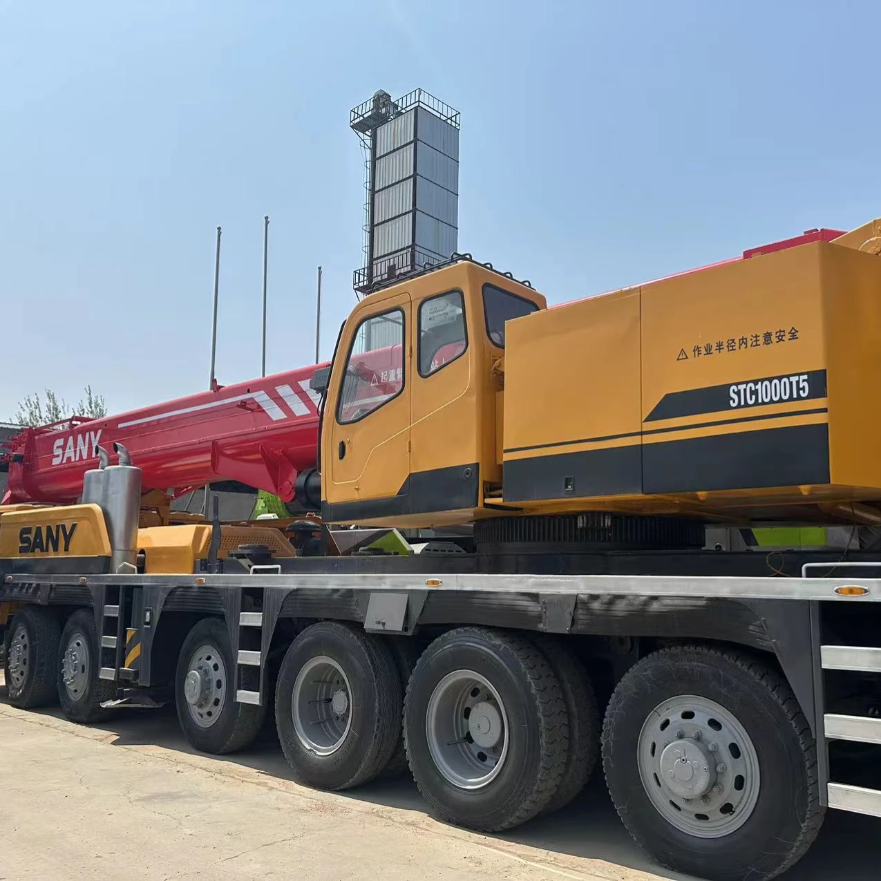 SANY STC1000 100TON Mobile Truck Crane High Quality Zoomlion 100 Ton Hydraulic Operation Telescopic Arm Hot Selling in China