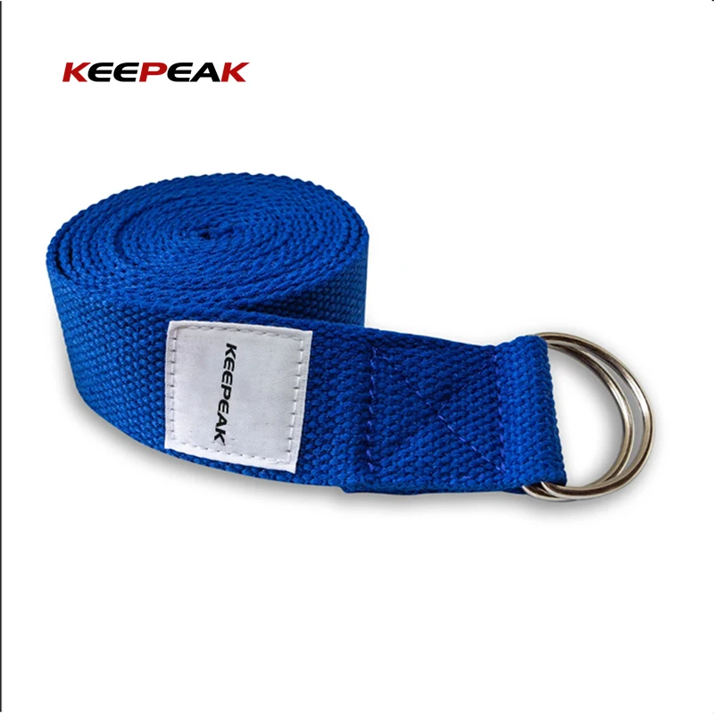 Оптовая продажа, высококачественные регулируемые ремни для йоги