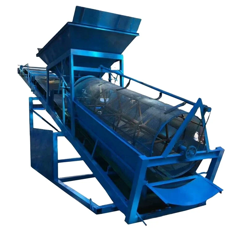 Municipal Solid Garbage Waste trommel screen msw trommel screen manufacturer
