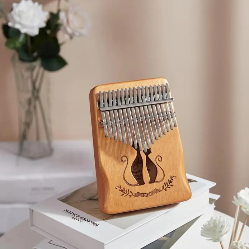 best selling wholesale wooden thumb piano musical instrument apelila kalimba india