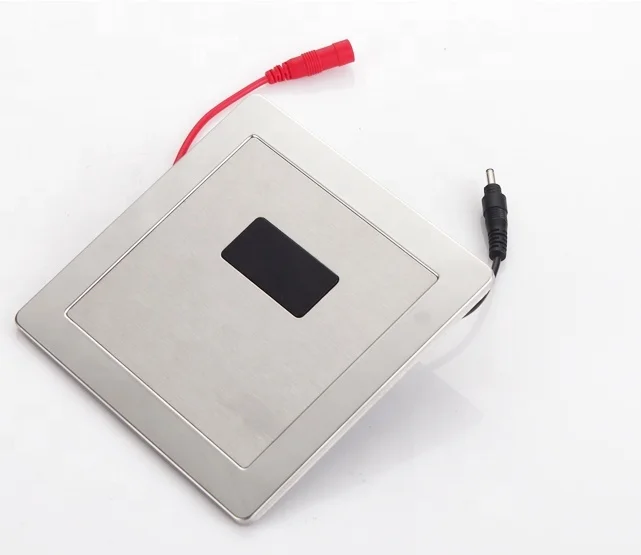 Автоматический антисептик для рук с Бесплатная Wc писсуар сливной клапан OEM приседания время полезной мощности датчик нержавеющей стали туалет клапан