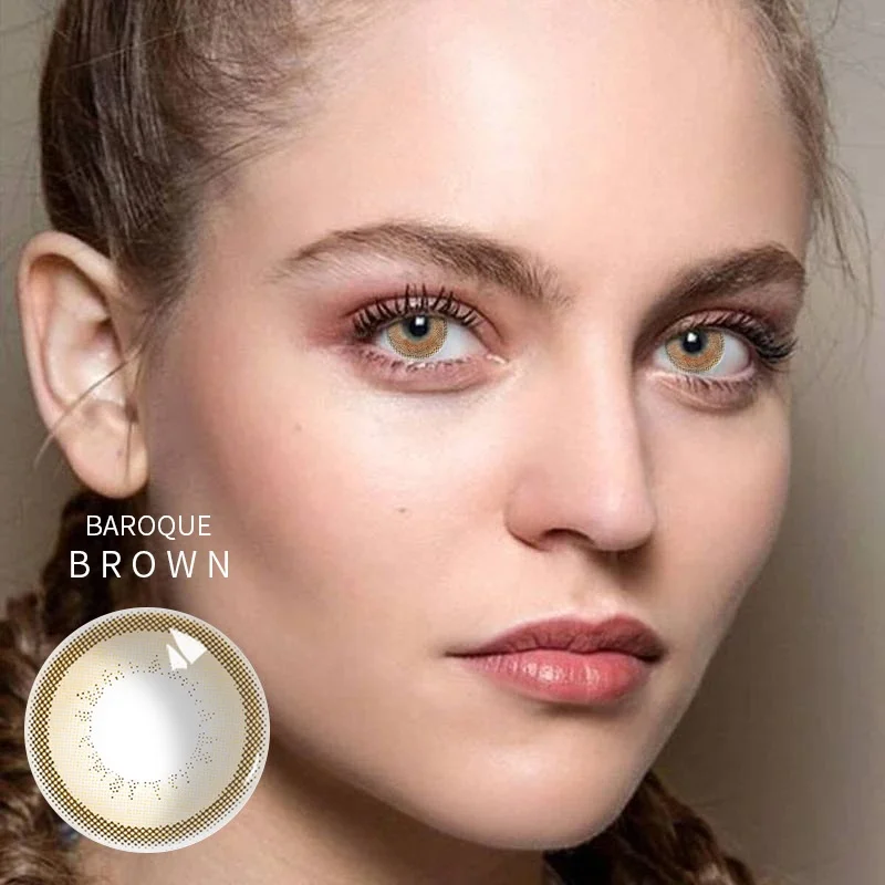 
taoqihou with Power Degree Color Contact Lenses Long cat/First sight/Baroque/Panshen Colored Contact Lenses for eyes 