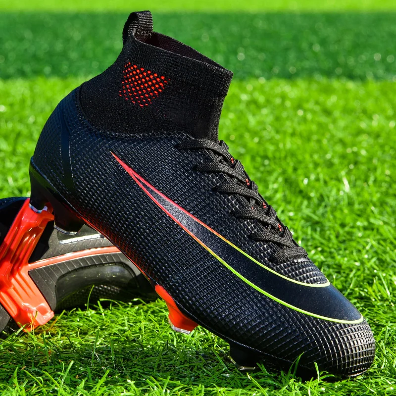 Tf оптовая продажа мужская женская спортивная обувь большого размера газон на заказ для продажи китайская красочная футбольная обувь футбольные ботинки для мужчин