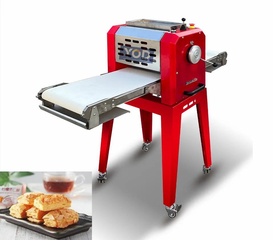 New Products New Material Dough Sheeter Mini Vertical Pastry Machine Factory Price Fashionable Limited-time Promotion