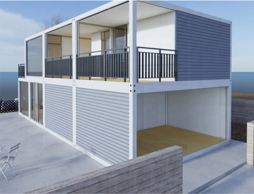 Factory Custom  Luxury Prefab House Steel Hotel House Prefabricated Container Mobile House