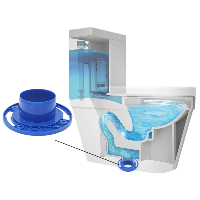 America Hot Sale Bathroom Toilet Flange ABS Plastic Universal Toilet Flanges