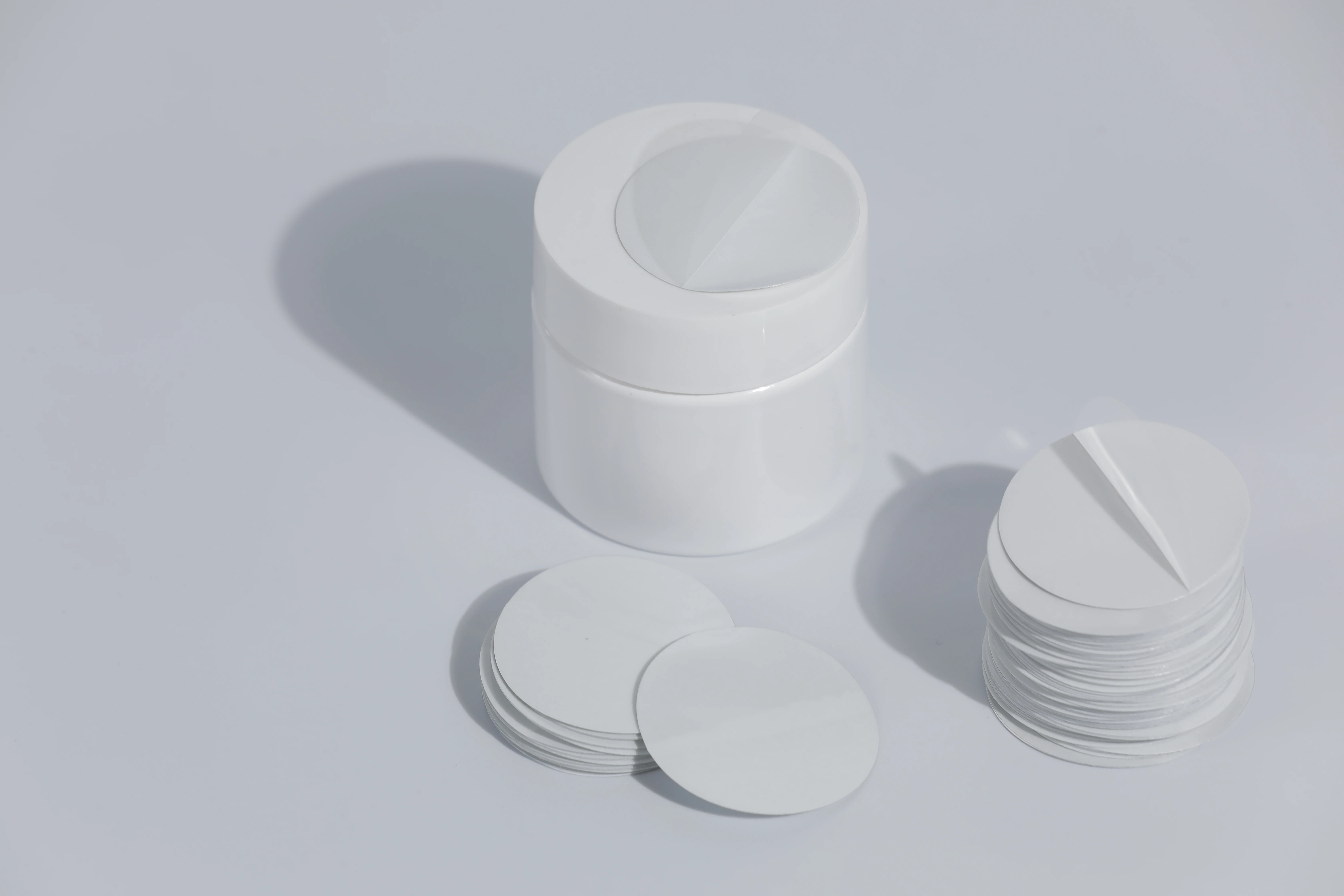 Lift N peel easy cover pull off aluminum induction sealing wad liner for PE/PET/PP/Glass bottle