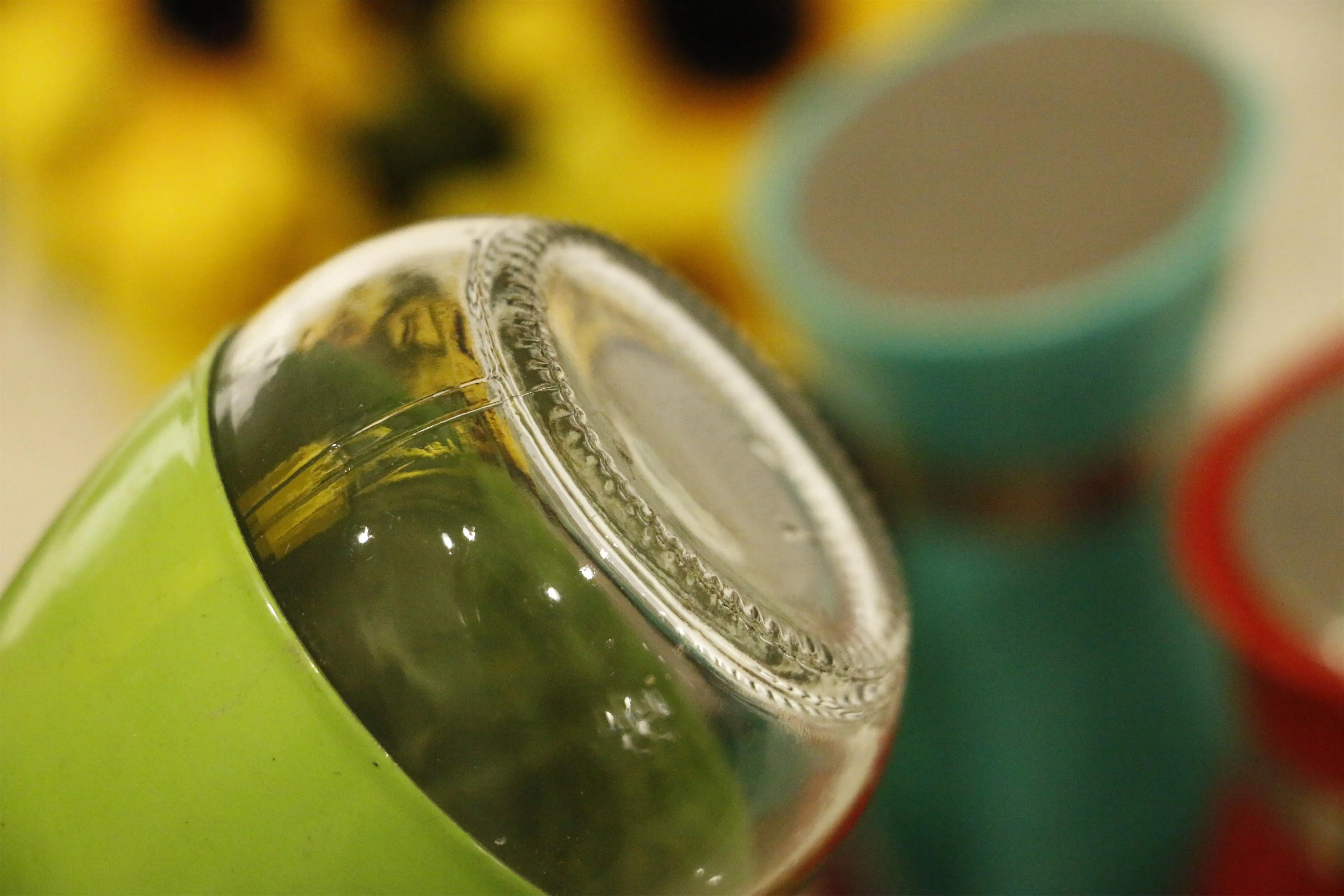 
Stainless steel glass condiment bottles 