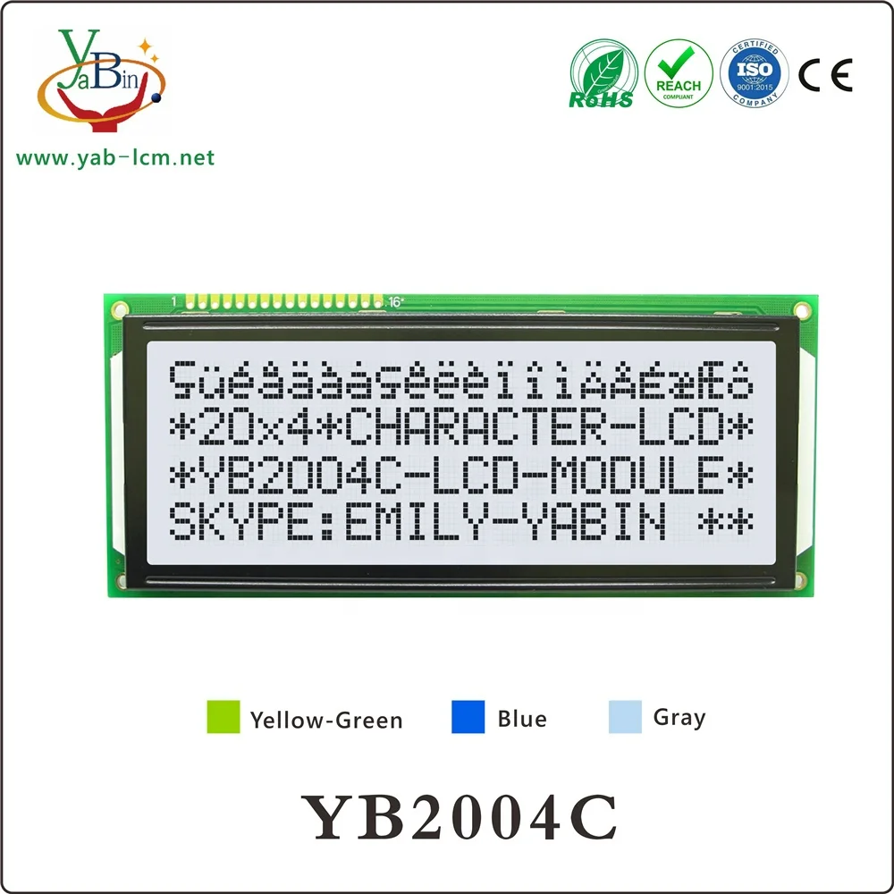 With Size And Large Character, 2004 4x20  20X4 Big Lcd Display Module