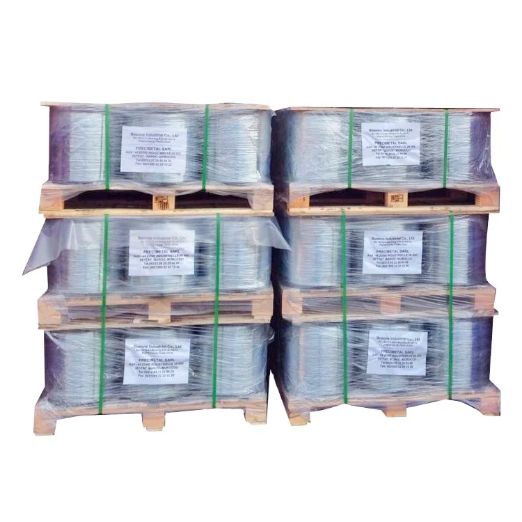 Запатентованная холодная чертежная щетка, стальная проволока 0,15 ~ 1,6 мм