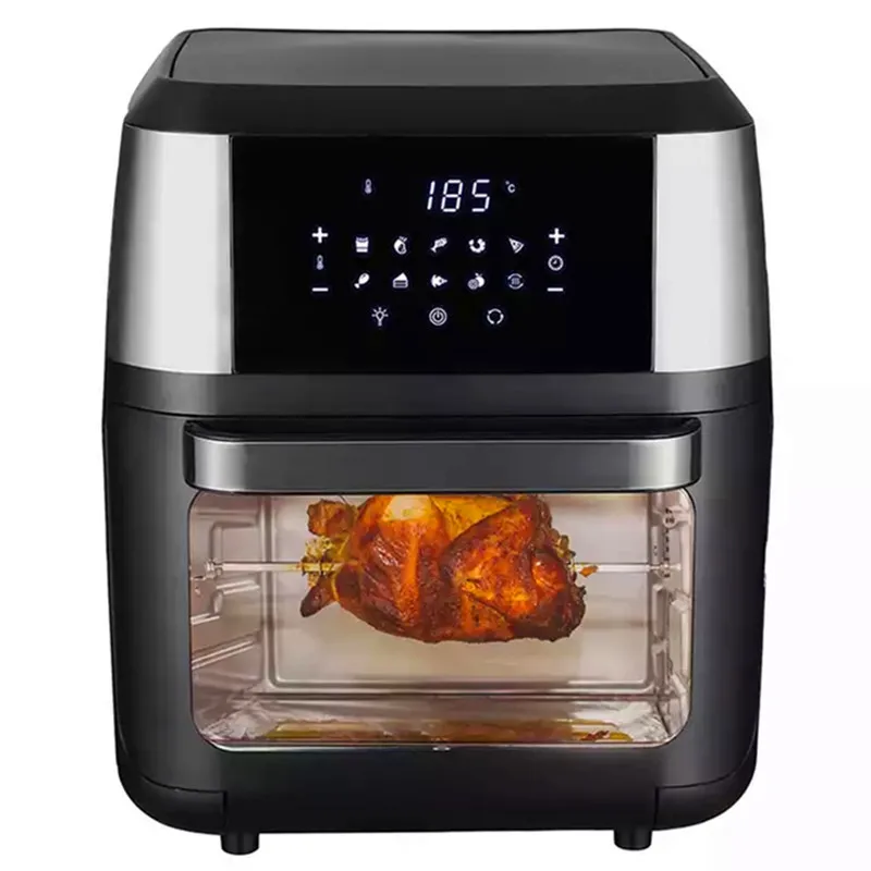 1800W 12 Liter Digital Air Fryer Rotisserie Dehydrator Convection Oven