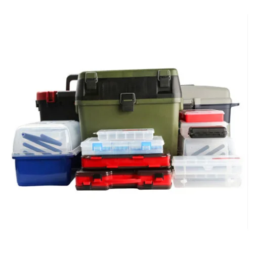 LUTAC Other Fishing Products Top Quality Plastic Fishing Tackle Box Wholesale Fishing Seat Box