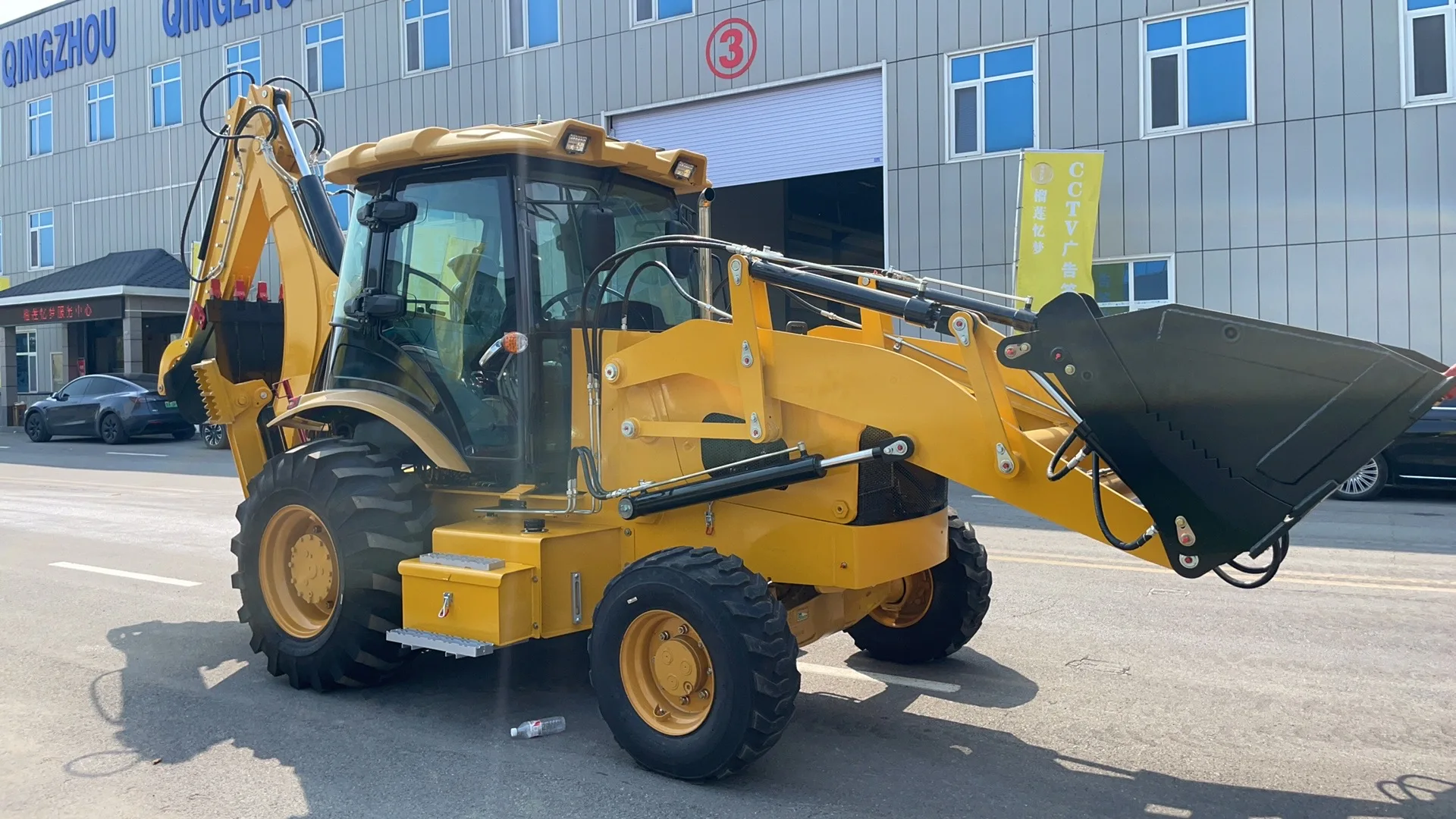 4 x 4 well 24 hours work hydraulic cylinder excavate wheel loaders excavators and loaders JCB-3XC hot sale on stock