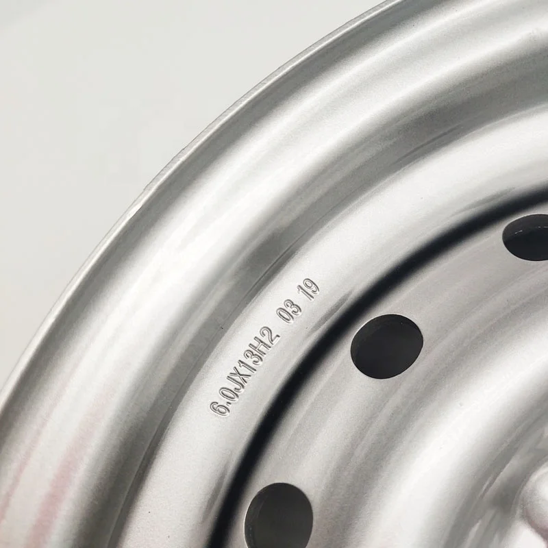 Wheelsky Factory Supply 665C03T-S 16 inch 16x6.0 5x130 silver painting truck steel wheel rim