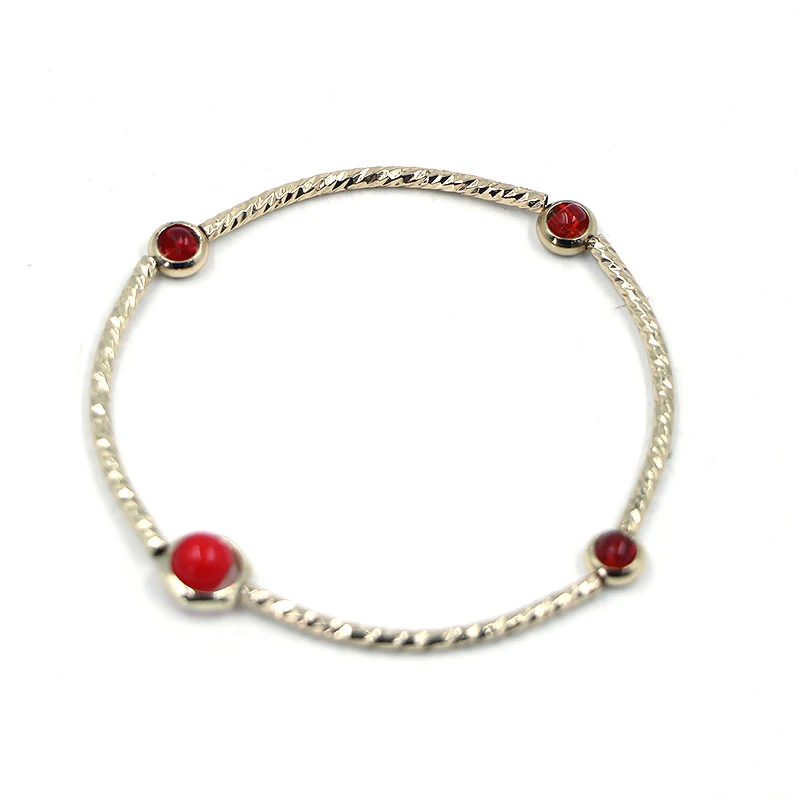 fashion jewelry bracelets & bangles Lampwork Glass Bangle Bracelet