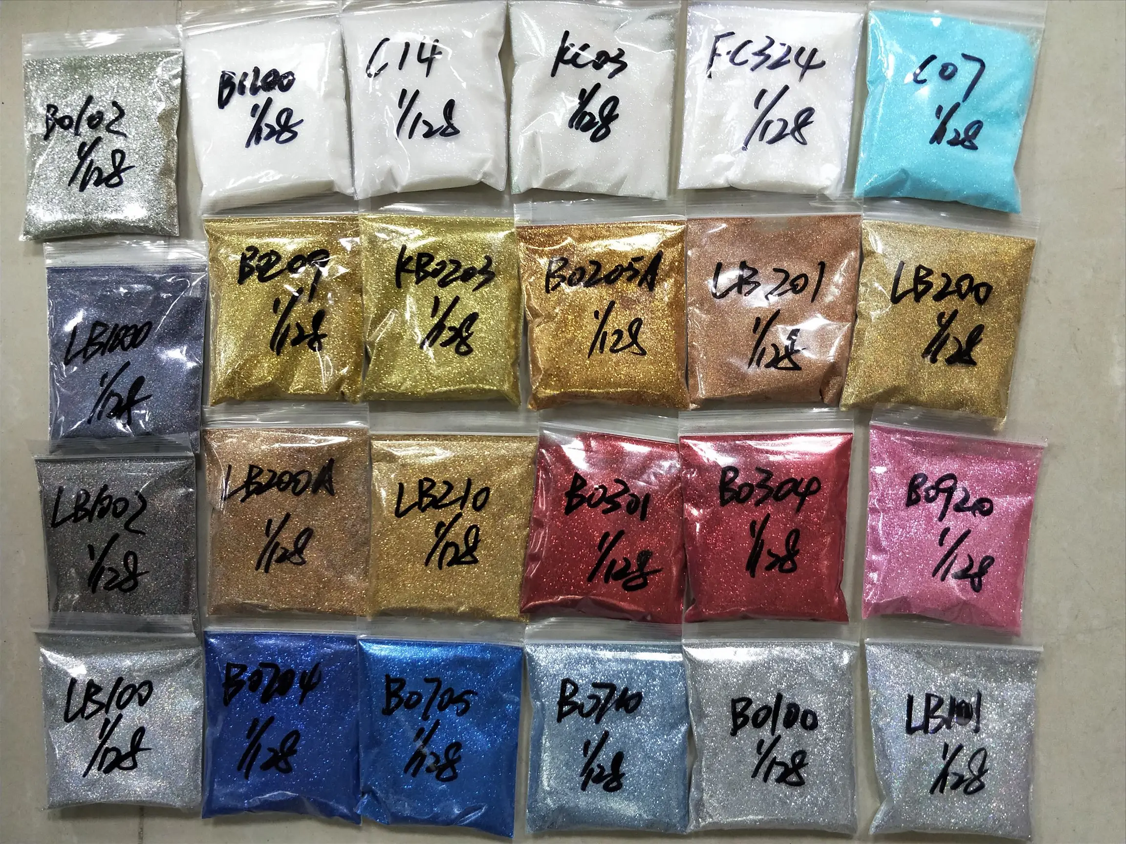 Wholesale Bulk Polyester Glitter 1kg Bag Package Extra Fine Mixed Colour Glitter Powder For Nail Party Phone Case Or Crafts