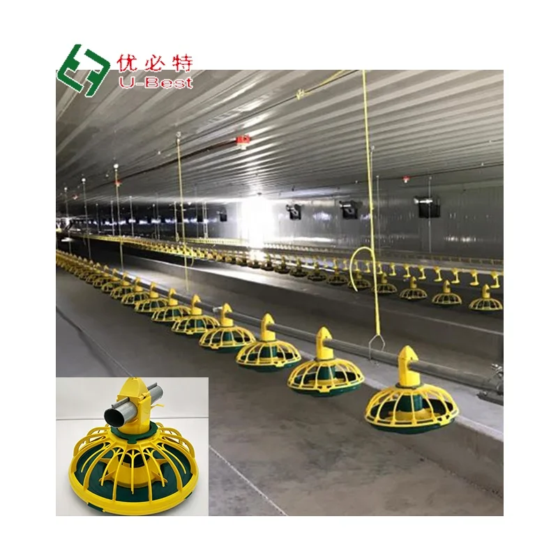 High Quality PVC And PE Poultry Farm Curtains/Exhaust Fan/Drinking Feeding System  Chicken Farm Equipment Automatic