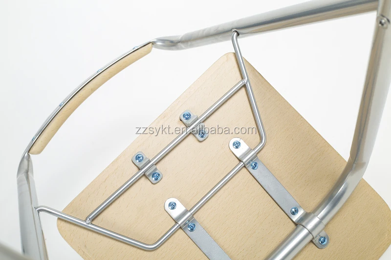 Quality MDF wood and metal folding bar chairs bar stools wholesale