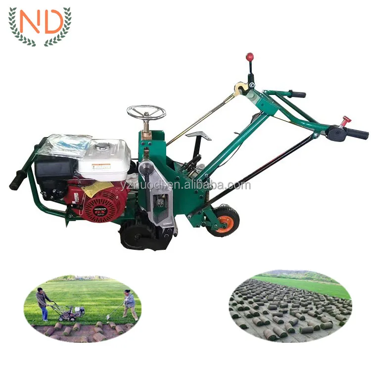 football field lawn mower/grass sod cutter turf cutter lifter lawn cutter machine