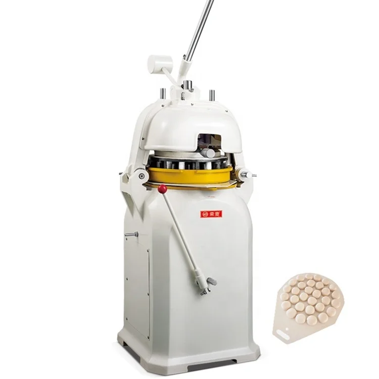 Cake Shop Use Paste Dividing Round Balls Making Pizza Dough Rolling Machine