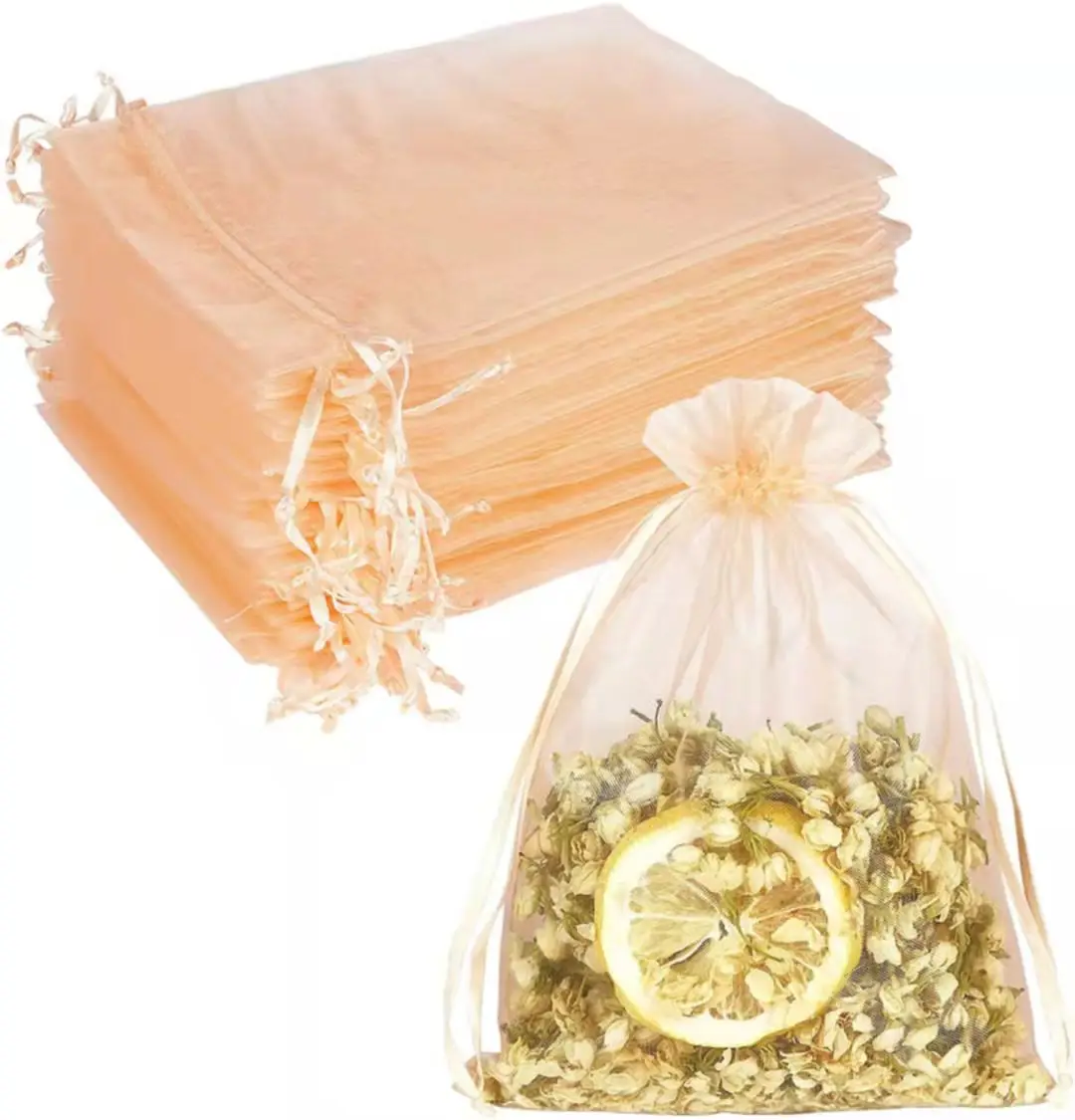 Manufacturer direct selling customized Organza Bag Jewelry Gift Bag Christmas gift bags