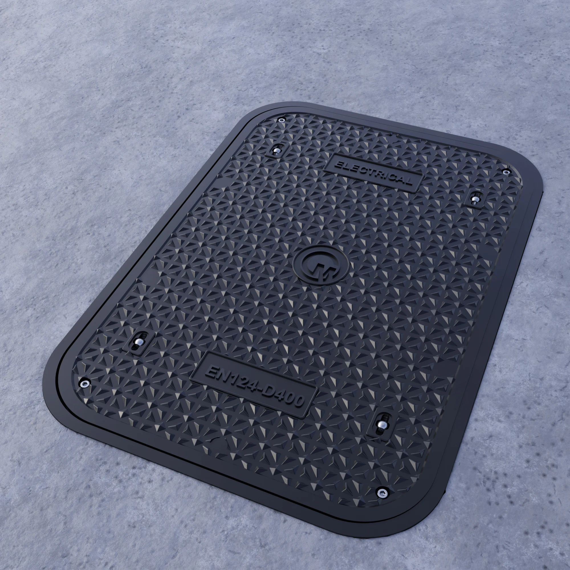 Inspection chamber SMC Manhole Cover EN124 composite plastic
