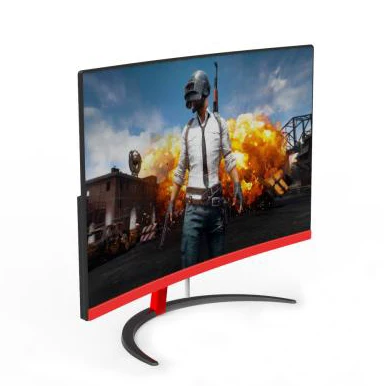 Cheap Factory Industrial Embedded IPS 27 Inch Thin Full High-definition 1K Pc Curved Desktop 144hz Gaming Monitor With Light