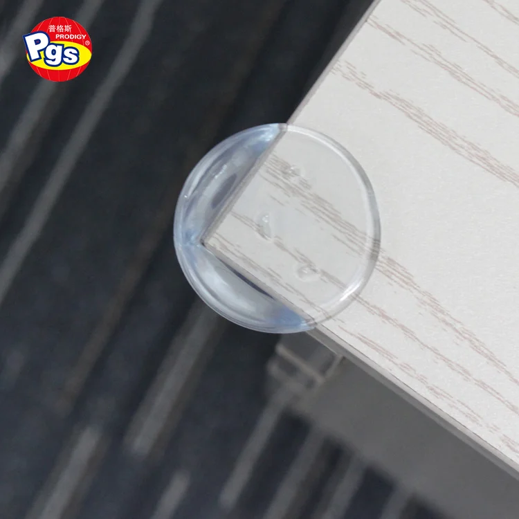 Prodigy child protectors furniture clear pvc baby proofing safety edge table corner bumper guard corner protector