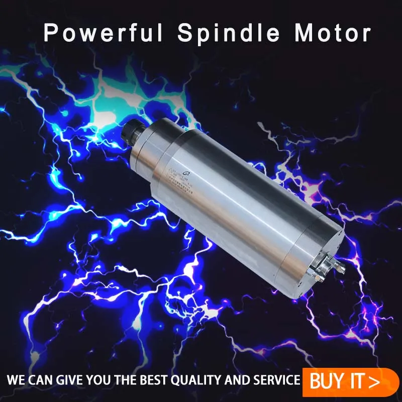 125mm 4.5KW high speed electric motor spindle