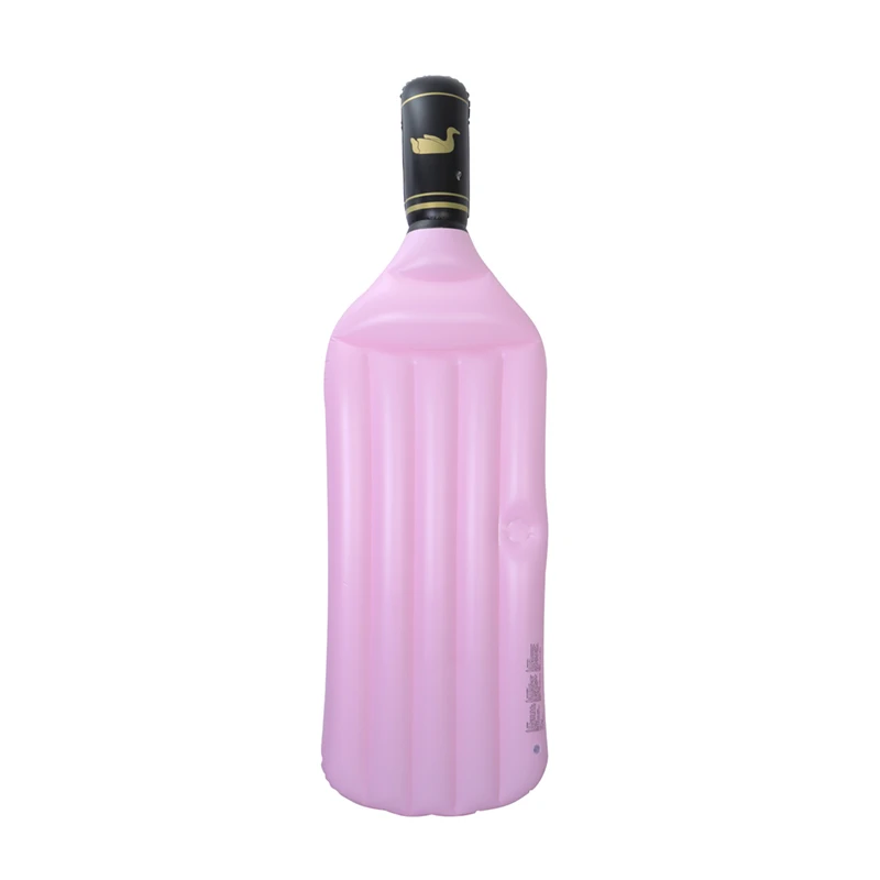 Summer hot style inflatable bottle floating bed inflatable bottle beach floating row