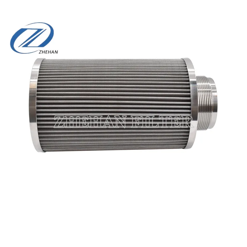 Custom stainless steel pleated mesh filter cartridge 60 80 mesh oil absorption filter element hobbing machine oil collecting