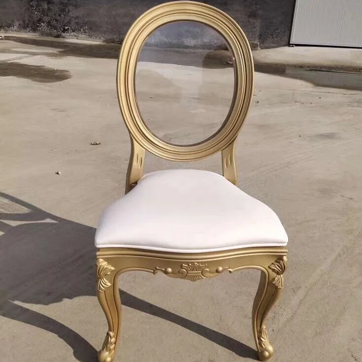 Стул King louis, штабелируемое и Съемное Сиденье для проведения мероприятий, вечеринок, аренды, свадебное кресло