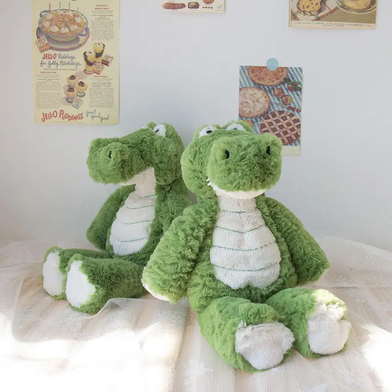 Alligator American wind plush doll machine green doll cartoon cinema plush toy